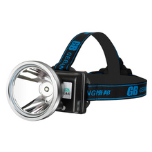 夜钓LED头灯矿灯充电感应疝气灯