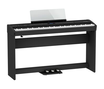Roland罗兰电钢琴FP60X家用专业演奏便携88键重锤FP90X电子钢琴 - 图0