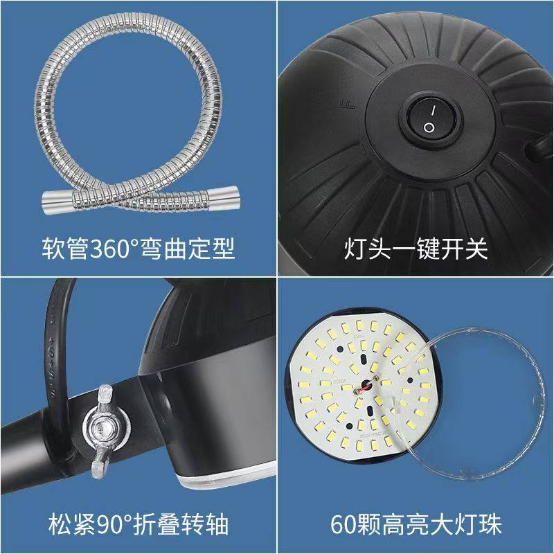 机床led工作灯强磁座磁铁照明灯冲床车床机器设备工业台灯24v220v,淘宝优惠券,粉丝福利购,淘宝优惠卷