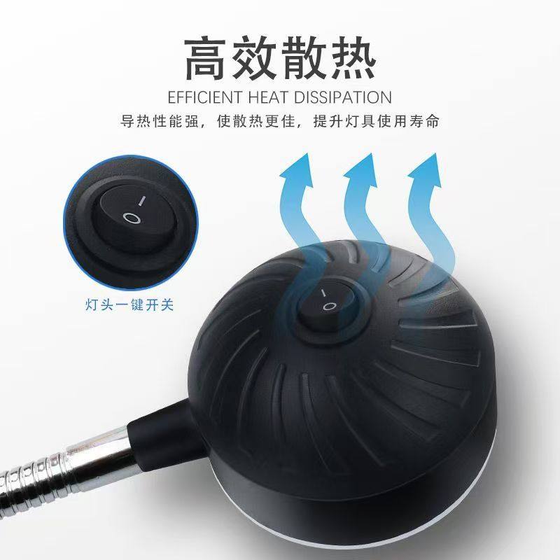 机床led工作灯强磁座磁铁照明灯冲床车床机器设备工业台灯24v220v,淘宝优惠券,粉丝福利购,淘宝优惠卷