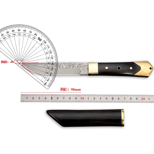 Выживание на открытом воздухе маленький прямой нож с высоким уровнем складки, складывание ковена