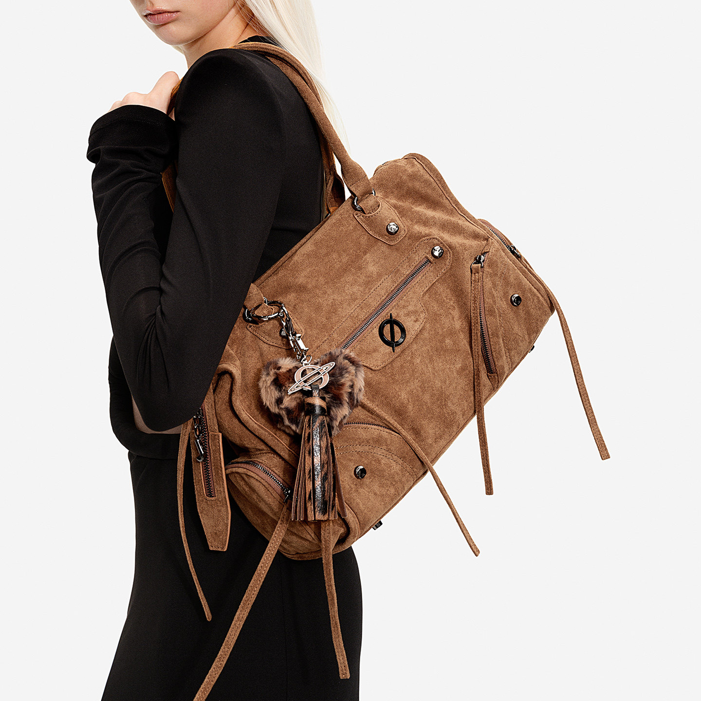 JTB极光托特包.新款大容量托特包高级单肩通勤大包时尚复古包包女,淘宝优惠券,粉丝福利购,淘宝优惠卷