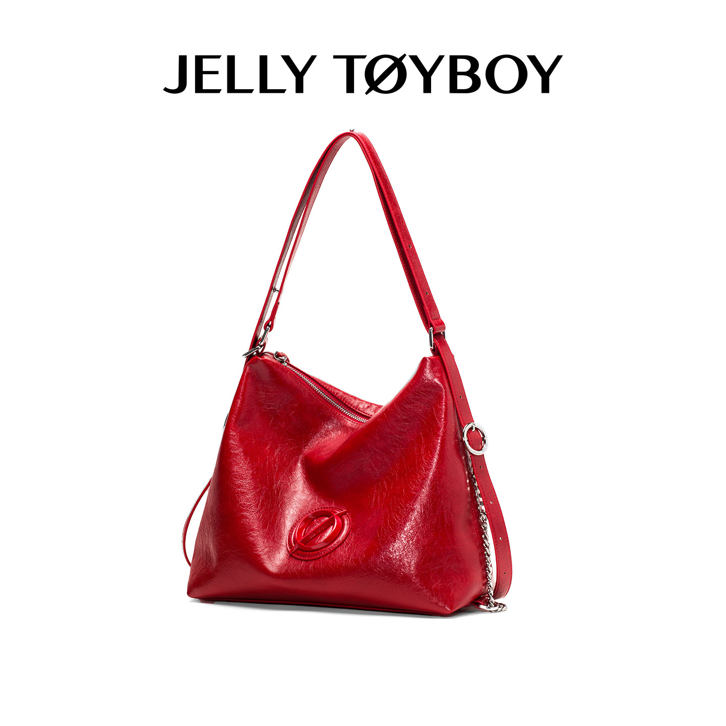 JTB小漫游包.新款大容量托特真皮红色婚包通勤实用斜挎单肩大包女,淘宝优惠券,粉丝福利购,淘宝优惠卷