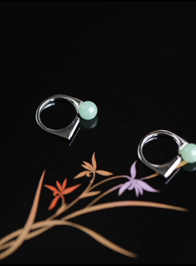 新老客户专属福利｜8mm东陵玉玉石戒指指环