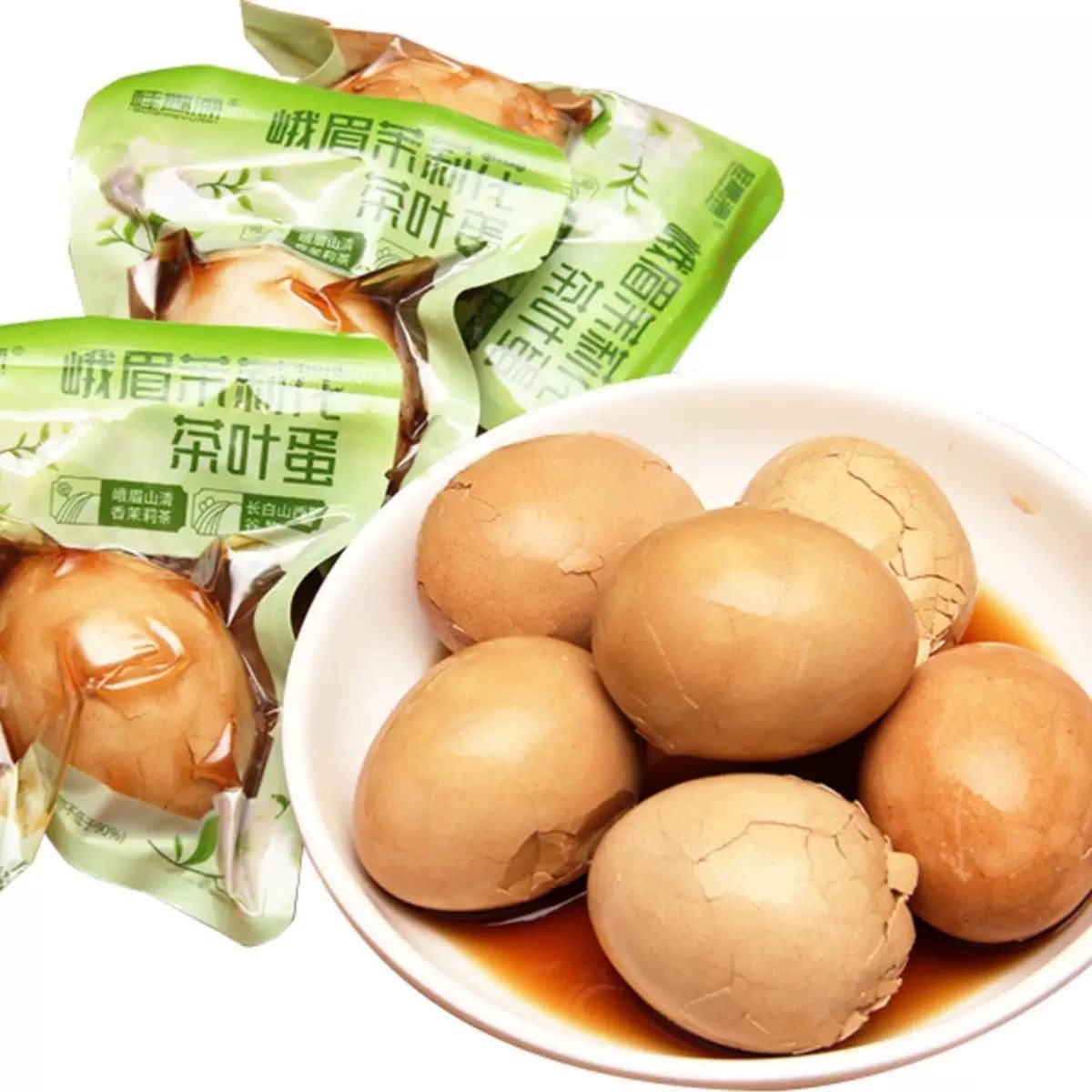 清香入味峨眉茉莉花茶叶蛋！早餐必需品 桂青源鸡蛋卤蛋速食,淘宝优惠券,粉丝福利购,淘宝优惠卷