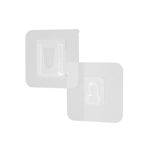 挂钩免打孔多功能座壁挂式路由器置物架贴片插排固定器无痕子母扣 - 图3