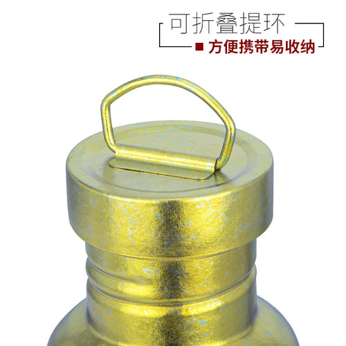 钛途TiTo纯钛水壶自行车骑行运动钛水瓶大容量户外便携钛野营水杯 - 图3