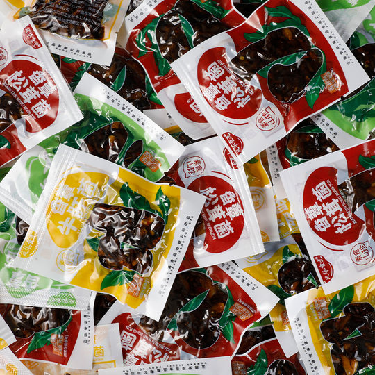 滇二娃即食油鸡枞菌云南特产香蕈牛肝菌松茸菌香菇菌子零食下饭菜