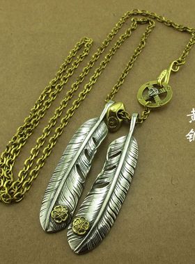 黄铜高桥吾郎飞鸟羽毛汽车钥匙扣