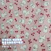 Home fabric fabrics handmade from Japan KOKKA cotton fabric pure cotton plain cloth head polka dot dog tablecloth