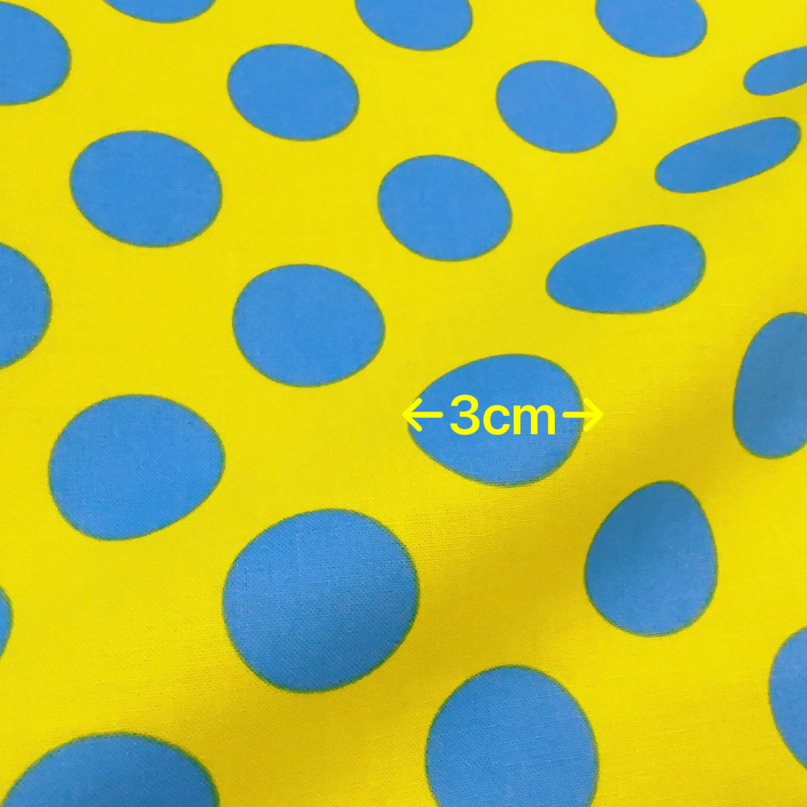 Kokka pure cotton imported from Japan dot fabric fabric
