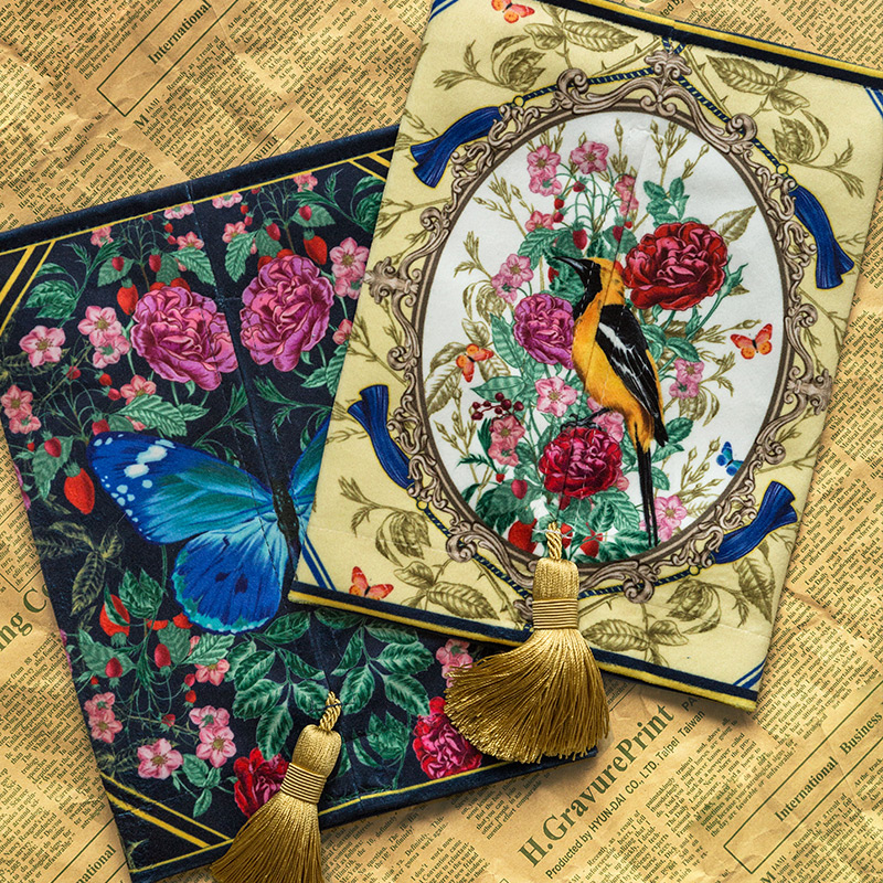 范居态度温莎美式英式车载纸巾盒客厅纸巾套纸巾袋纸抽布艺抽纸盒 - 图2