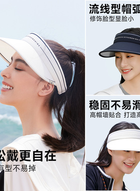 vvc防晒帽女款遮脸运动户外春夏