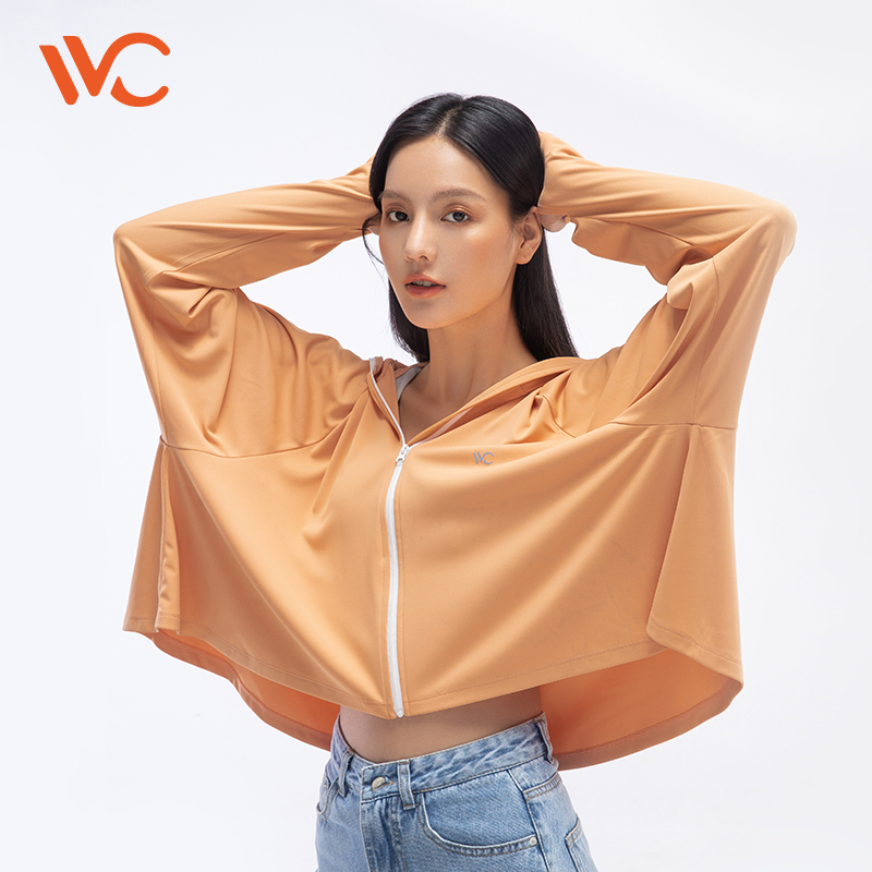 韩国 披肩夏季防晒衣女外套新款长袖防晒服中长款户外薄防晒衫 VVC 韩国 披肩夏季防晒衣女外套新款长袖防晒服中长款户外薄防晒衫 VVC