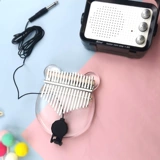 Большой палец Калин Калинба кристалл прозрачный мини -пианино для фортепиано.