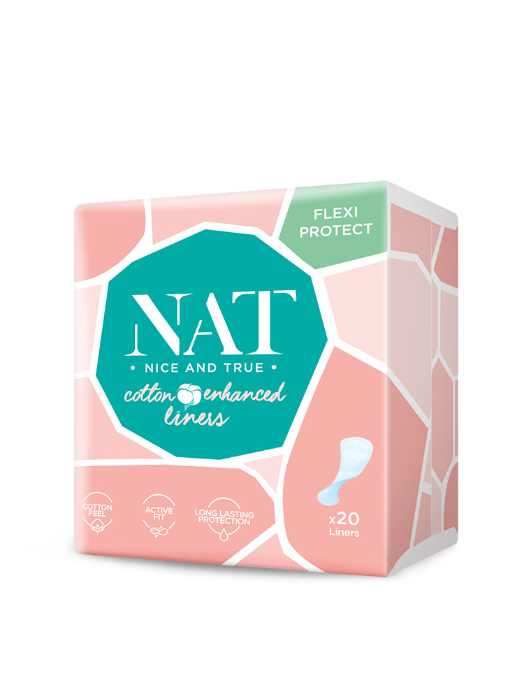 nat那天欧洲进口无感超薄女卫生巾 nat海外护垫