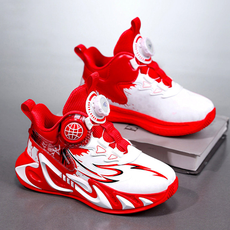 官网C&K红色男童鞋子2026新款春季本命年软底儿童运动篮球鞋男孩,淘宝优惠券,粉丝福利购,淘宝优惠卷