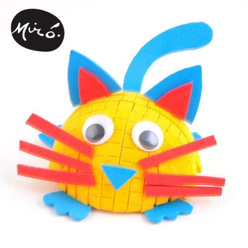 Мозаика, игрушка, DIY, детское творчество