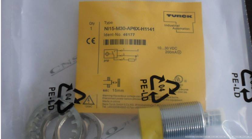 Turck/图尔克BI10-QN26-AD4X-0,15XOR-RS4.23/S100-S1589 W/BF议 - 图0