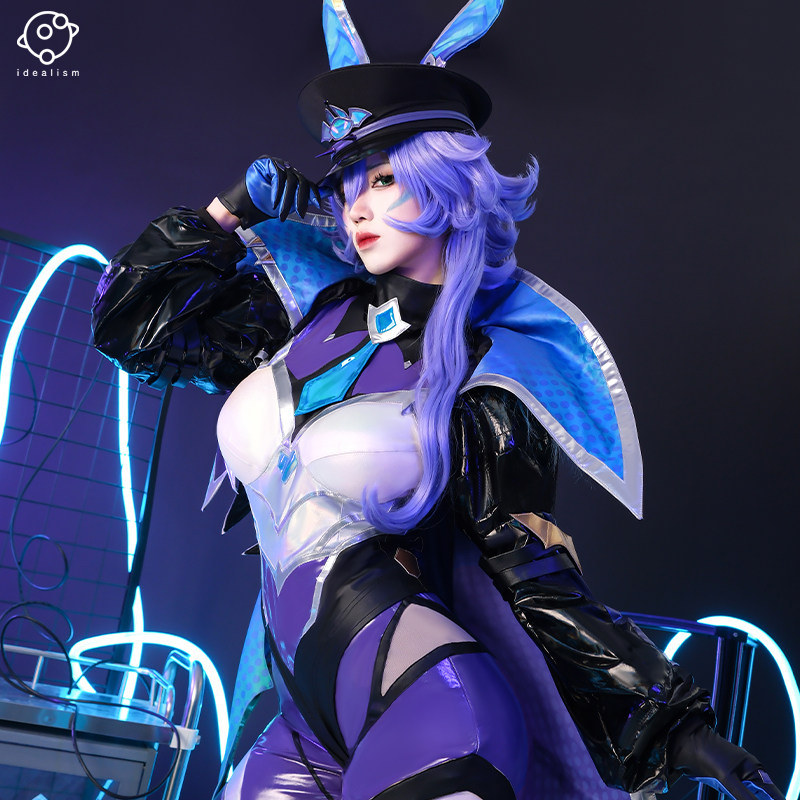 理想 lol英雄联盟cos服 幻灵战队蝠 霞cosplay服装动漫游戏c服女
