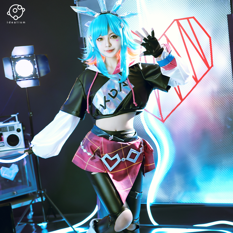 理想 lol英雄联盟cos服 kda妮蔻cosplay服装动漫游戏c服女装全套