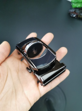 皮带扣头自动扣扣头卡帝乐3.5㎝宽带身适配时尚潮自动扣单扣头