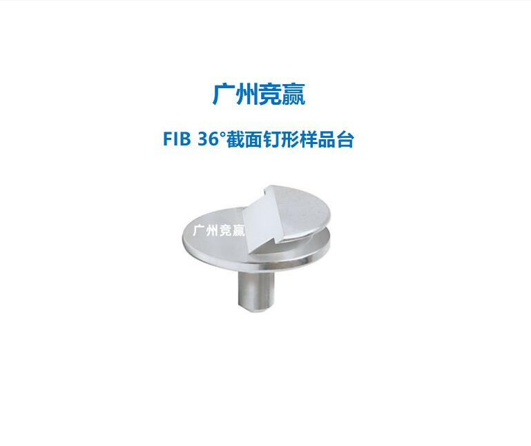 广州竞赢FIB样品台12.7mm 36°截面tedpella钉形双层薄型座ZEISS - 图0