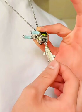 水滴轮项链情人节520送男友项链