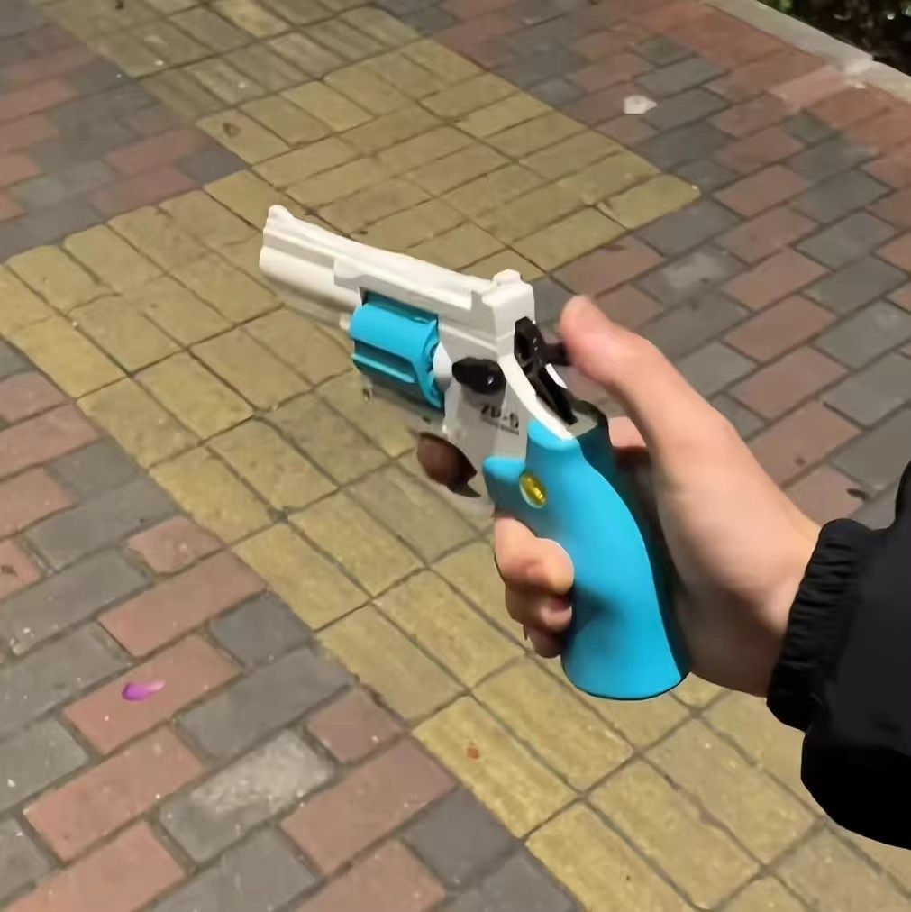 摔泡枪左轮软弹枪可发射创意砸响炮玩具枪手枪模型送儿童新年礼物,淘宝优惠券,粉丝福利购,淘宝优惠卷