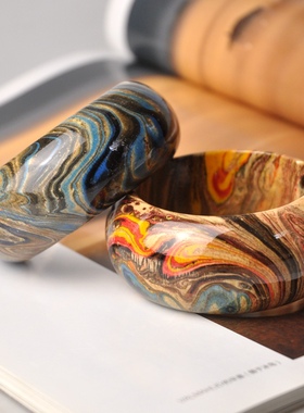 泰国实木质东南亚休闲风手镯