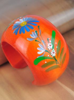 泰国旅游纪念品彩绘东南亚手镯