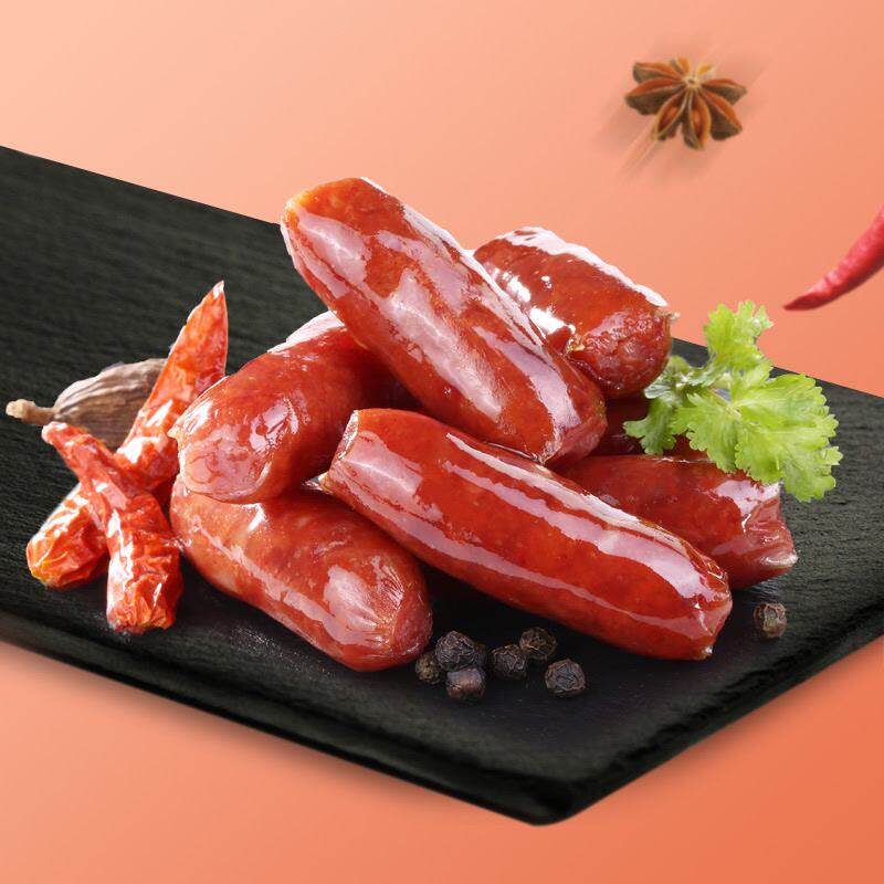恒慧广式正宗广味香肠甜味纯肉腊肠 herev恒慧香肠/腊肠