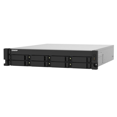 QNAP威联通TS-832PXU-4G八盘位单电源配备双10GbE SFP+万兆光口与双2.5GbE网络端口机架式企业级网络存储NAS - 图2