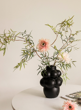 Na家花房仿真芒萁蕨类植物北欧家居摆件禅意绿植花艺摆设拍摄道具
