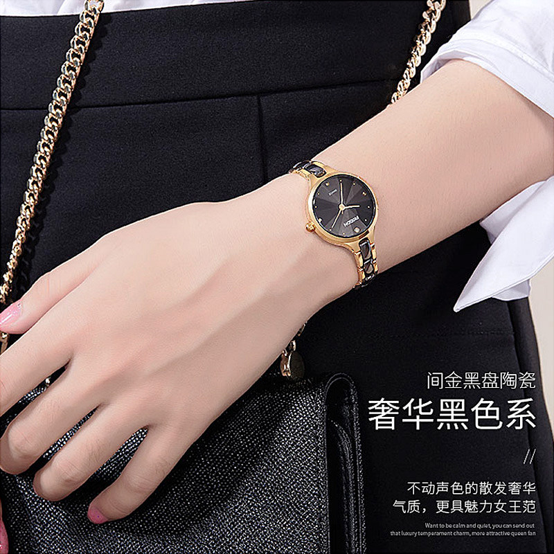 劳士顿正品时尚陶瓷潮流电子手链表 劳士顿手表国产腕表