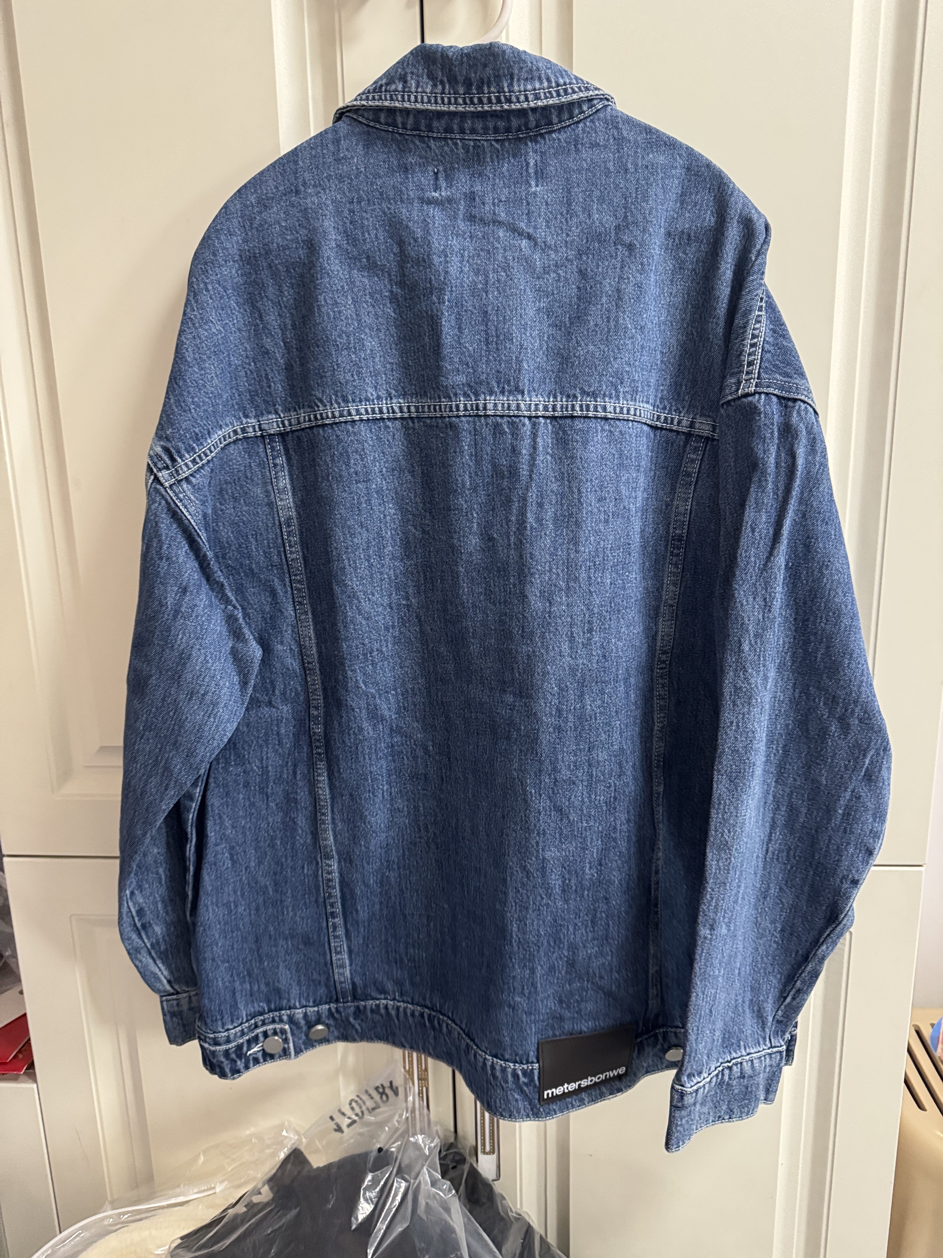 美特斯男牛仔外套春秋季宽松舒适纯色休闲上衣工装翻领夹克外套,淘宝优惠券,粉丝福利购,淘宝优惠卷