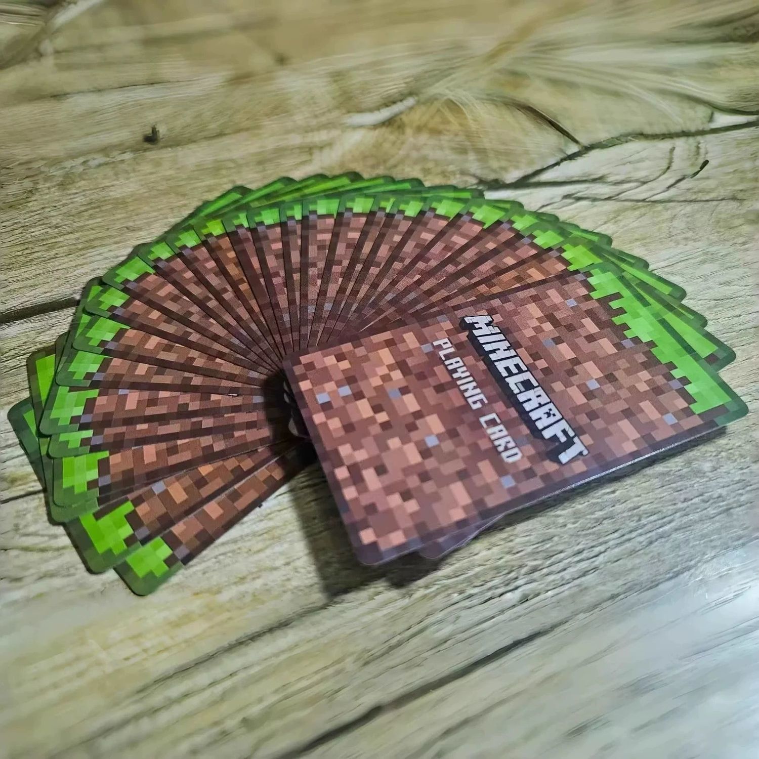 我的世界周边扑克牌创意有趣游戏休闲多人聚会卡牌像素风桌游牌 - 图3