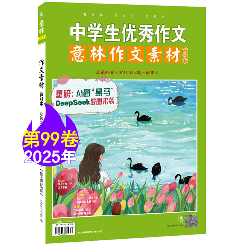 【现货包邮】意林作文素材25/24年合订本 杂志铺 初高中生作文素材积累高考满分作文写作技巧点拨语文学习辅导课外阅读期刊 - 图3