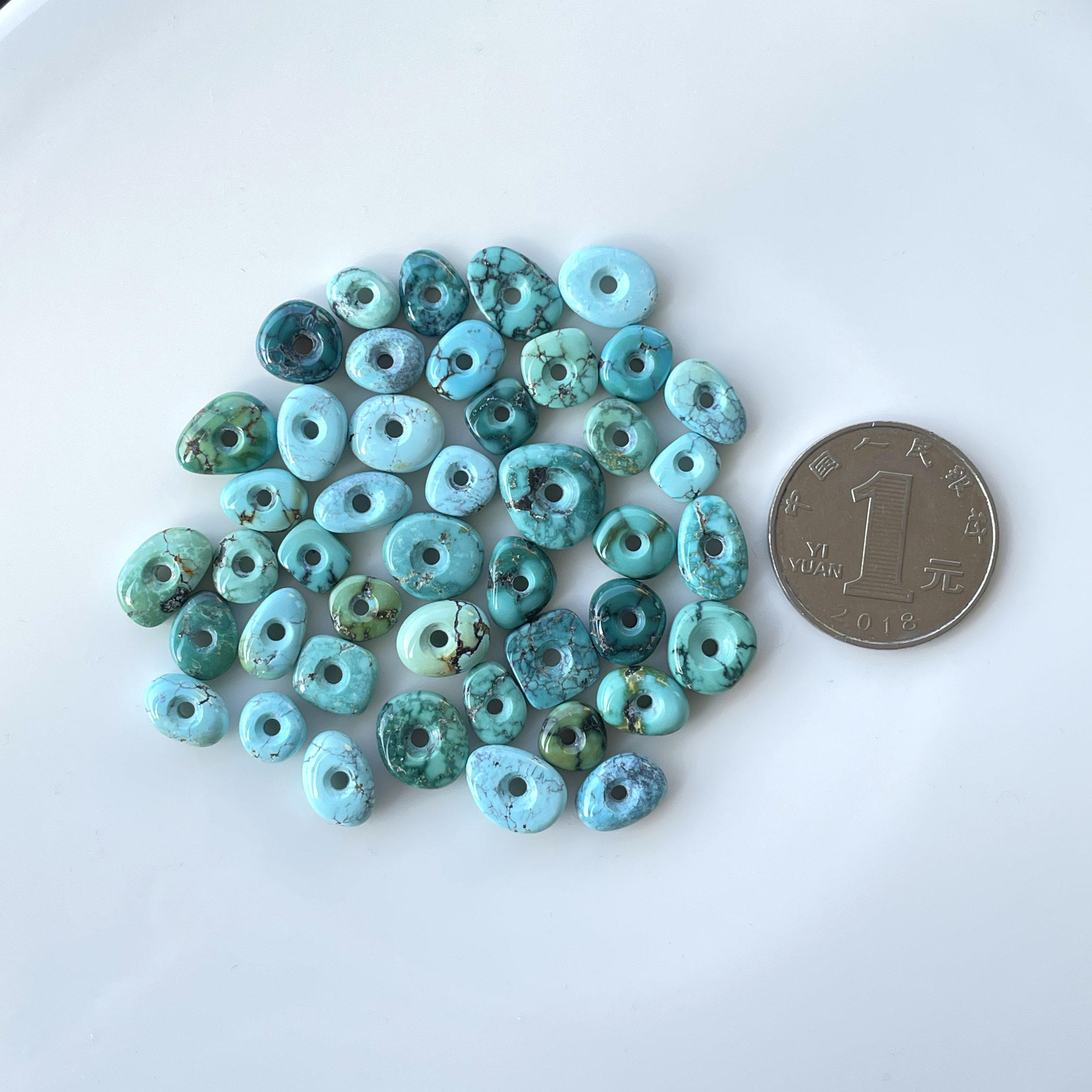 湖北天然绿松石迷你藏扣高瓷随型扣子吊坠原矿三无散珠背云隔珠,淘宝优惠券,粉丝福利购,淘宝优惠卷