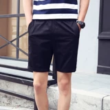 Мужские летние шорты для отдыха, трендовые универсальные штаны, свободный крой, в корейском стиле