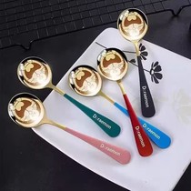 Starbale Spoon Home Online Red Boutique Spoon Creative Han Style Small Spoon Cute Goddess Spoon