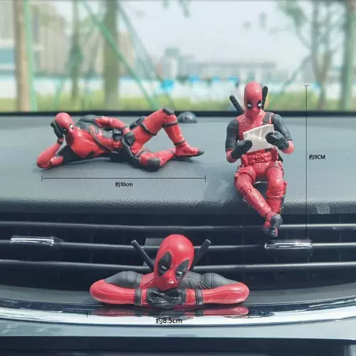 Xiaoshu Red Deadpool Incolic Model Model Creative Medium Консоль внутренняя ювелирная украшение