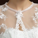 Куртка, плащ, кружевной кардиган, накидка, жилет, тонкое свадебное платье для невесты, 13 года