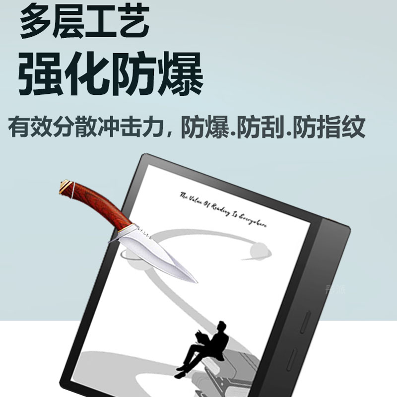 掌阅iReader Ocean4 Plus阅读器钢化膜4Turbo平板贴膜Ocean2套包Ocean3Plus/color7屏幕膜7寸典藏版8寸保护膜