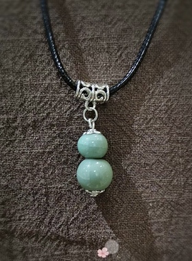 春暖花开，踏青出游，是时候打扮一下了天然原矿开片汝瓷专属首饰