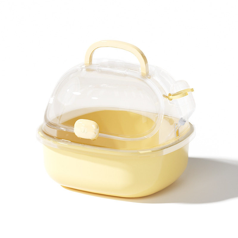 仓鼠笼专用便携外出大空间金丝熊波利熊小鼠外带笼旅行包透明外出,淘宝优惠券,粉丝福利购,淘宝优惠卷