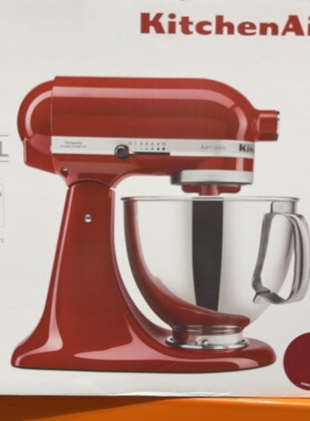 Costco开市客kitchenaid凯膳怡厨师机家用搅拌机揉面烹饪美国进口