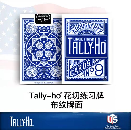 野猪校长 美国进口tallyho 单车 bee村雨魔术花切收藏扑克纸牌 - 图2