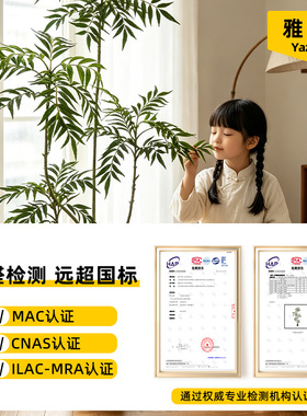 仿真绿植轻奢高端十大功劳假树盆栽室内家居假植物电视柜落地摆件