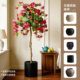 Bougainvillea artificial flower fake green plant decoration indoor potted large floor-standing ornaments living room light luxury plant landscaping